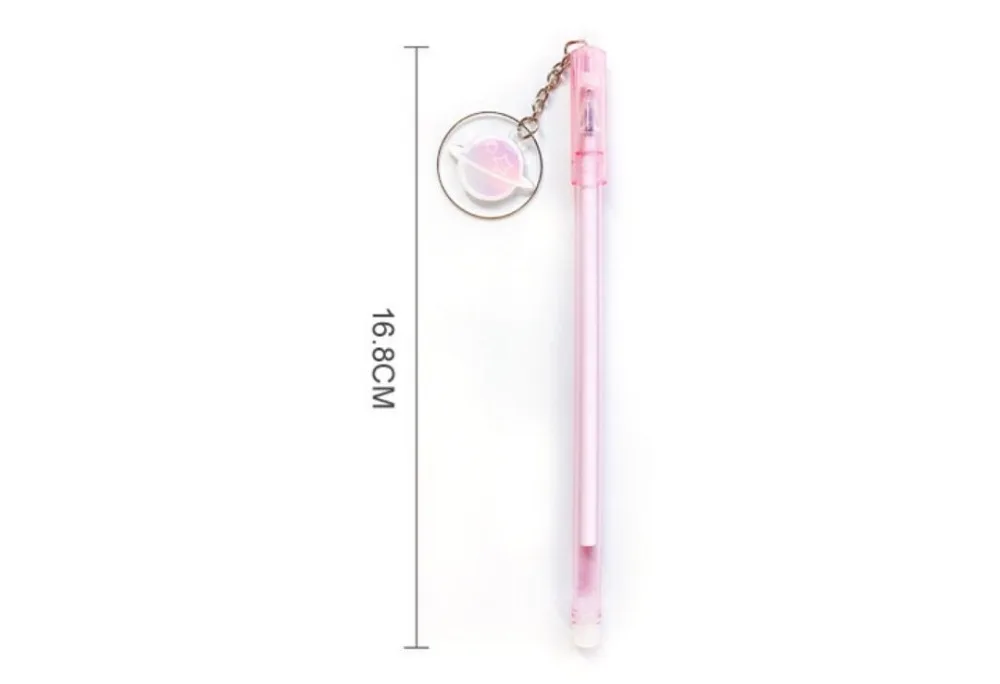 korea pretty star sky pendant gel pen cartoon neutral pen student prize office black write pen promotion gift pen 0.5mm 48pc/lot