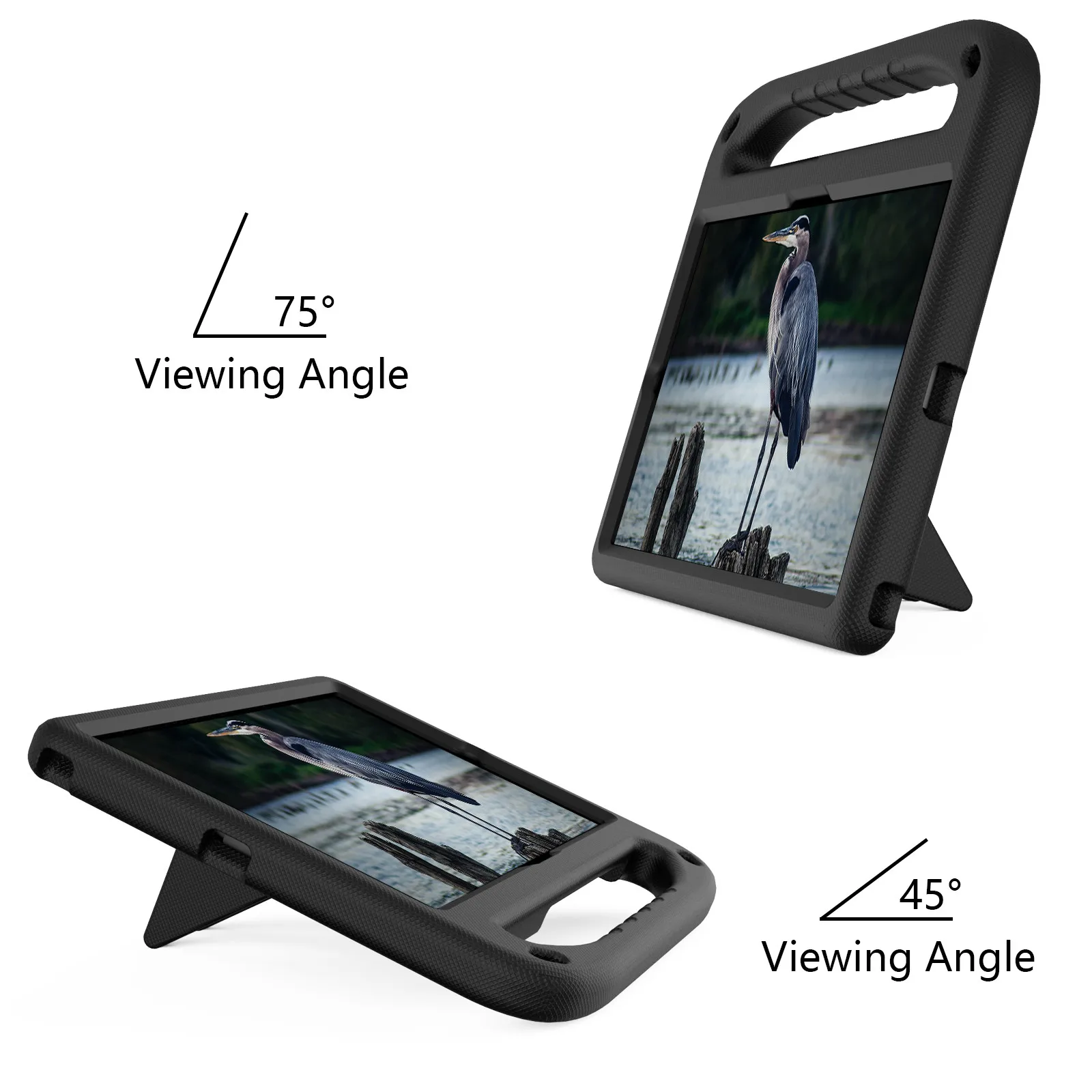 Kids Safe EVA Tablet Case For Samsung Galaxy Tab A7 Lite 8.7 2021 SM-T220 T225 Galaxy Tab A7 10.4 SM-T500 Shoulder Strap Cover
