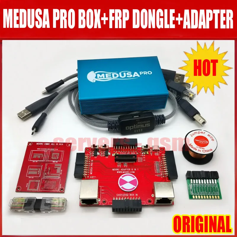 Медуза Pro Box+ Octoplus FRP Dongle+ ISP 3 в адаптер+ адаптер JTAG MMC для LG ForSamsung ForHuawei с кабелем Optimus