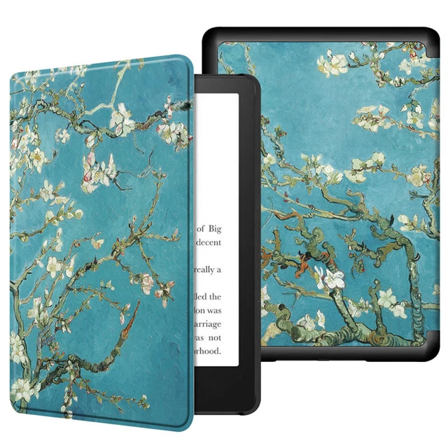 Étui de support pour Kindle Paperwhite 11th Isabel 6.8 et Paperwhite  Signature Edition 2021, housse en cuir PU avec dragonne - AliExpress