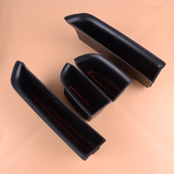 

beler 4PCS Car Inner Front Rear Side Door Armrest Storage Box Holder Fit for Toyota Highlander 2015 2016 2017 2018 2019