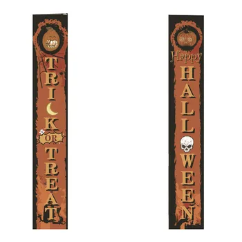 

NEW Halloween Decoration Outdoor Indoor Trick OR Treat Hocus Pocus Large Banners Porch Signs Witch Decor for Home