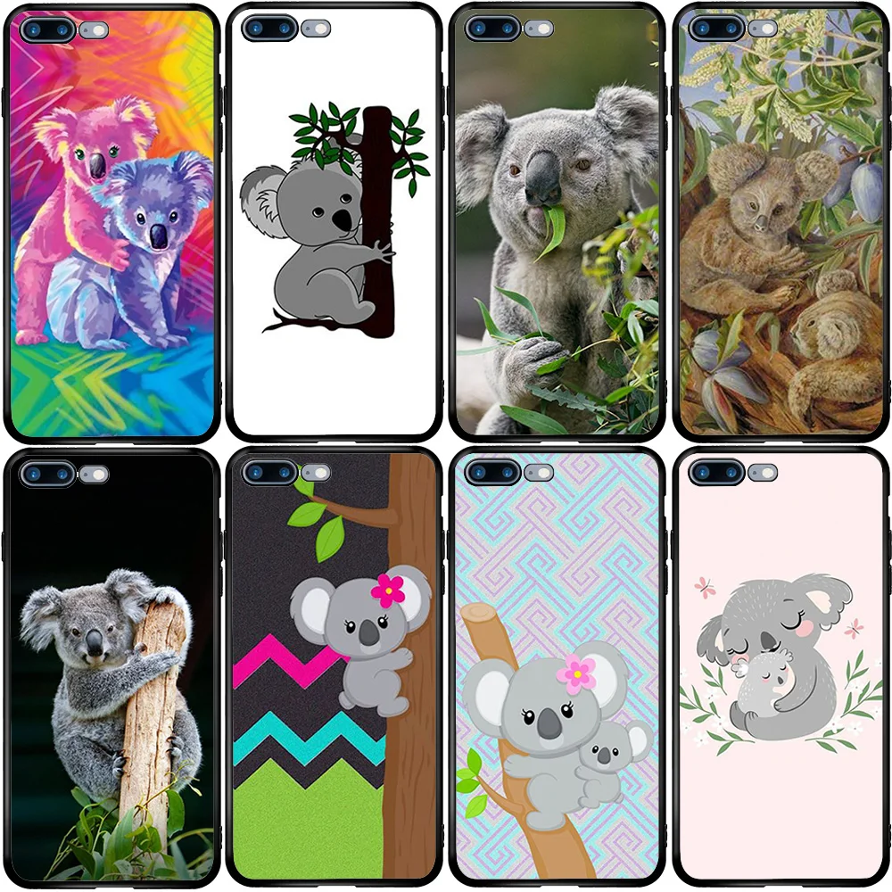 Чехол для iPhone 5 5s SE 2020 6 6S 7 8 XS XR 11 12 Oneplus 3 5T 6T 7T Pro Max Plus Cute Koala | Мобильные телефоны и