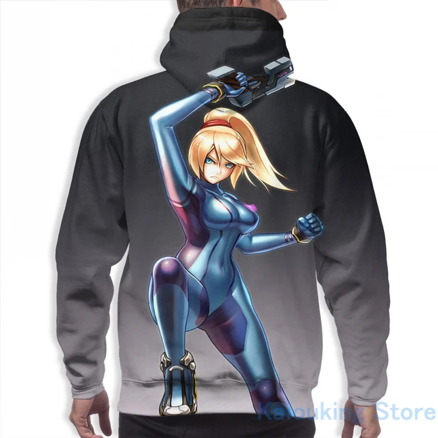 Mens Hoodies Sweatshirt for women funny Zero Suit Samus (Smash 4) print  Casual hoodie Streatwear - AliExpress