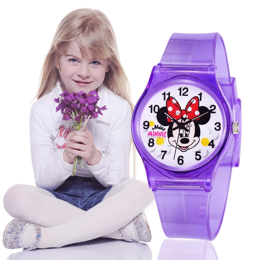 Reloj Kid Watche силиконовые часы для мальчиков и девочек милые Студенческие Кварцевые
