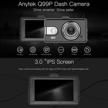 

Hot Car DVR Camera 3in Full HD 1080P Dash Cam Recorder 6 wide-angle G-Sensor Night Vision 24 hours Parking Monitor Dashcam