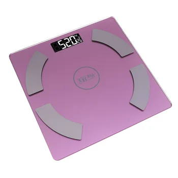 

Smart Electronic Scale Body Fat Called Human Health Weighing Scale(Pink)