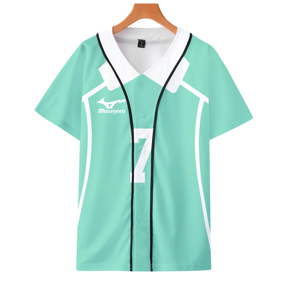Модная футболка в стиле Харадзюку Джерси Haikyuu Aoba Johsai Ushijima Wakatoshi модная куртка с