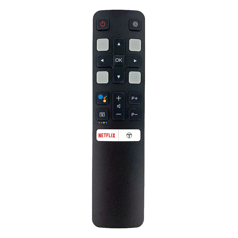 New Original Rc802v Fur6 Google Assistant Voice Remote Control For Tcl