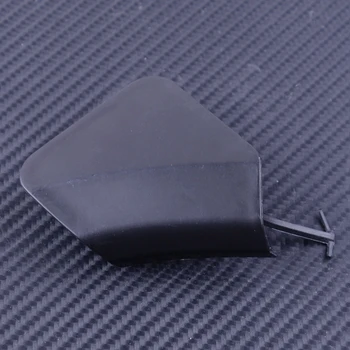 

DWCX Black Plasitc Car Left Front Bumper Tow Hook Eye Cover Cap 52120E060 Fit For Toyota Highlander 2011 2012 2013