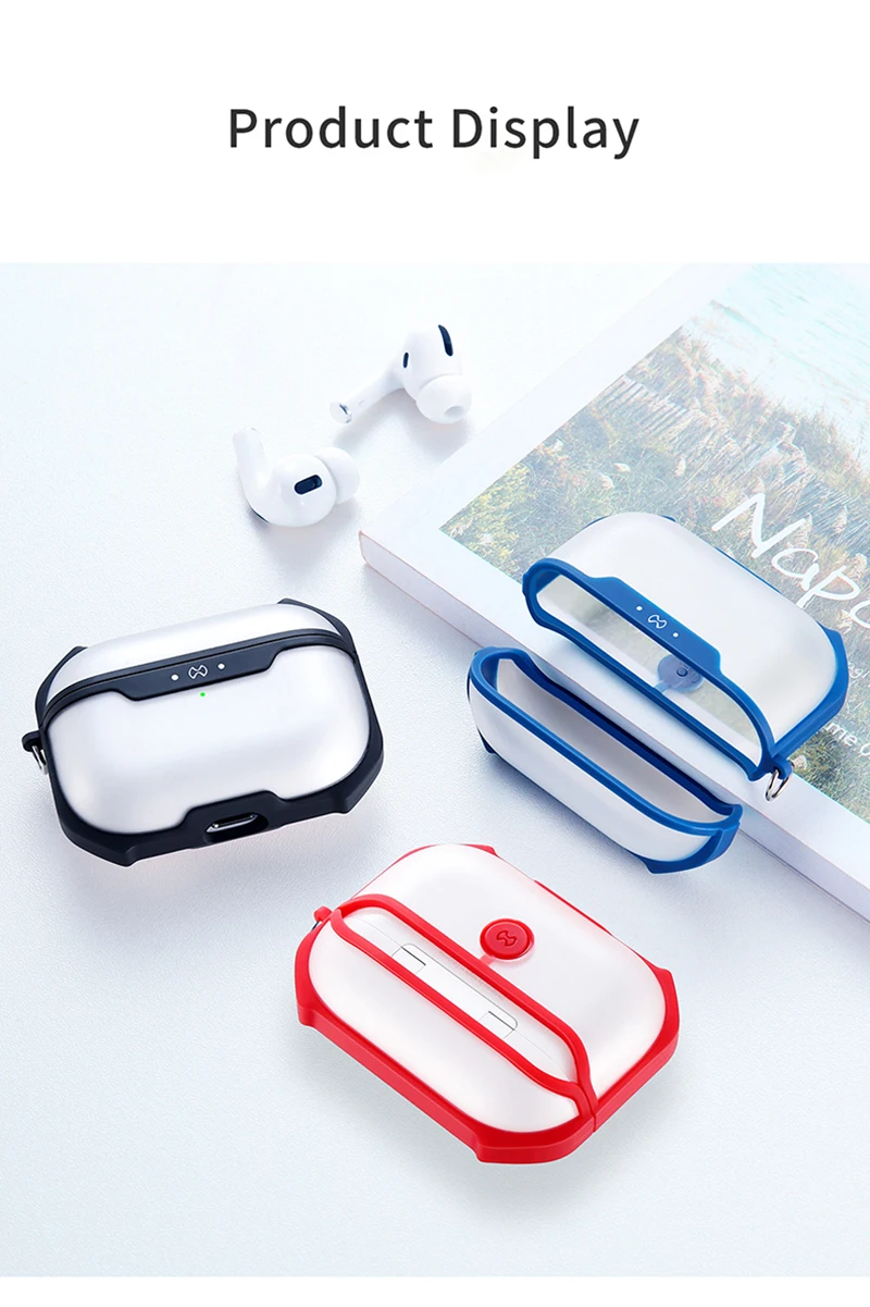 Case for Apple Airpods PRO Protective Bluetooth Wireless Earphone