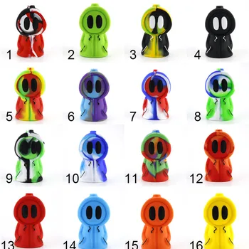 

Silicone Tobacco Pipe Dry Herb Vaporizer Wax Pipe Unbreakable Silicone Wax Pipe Vape Dabber Tool