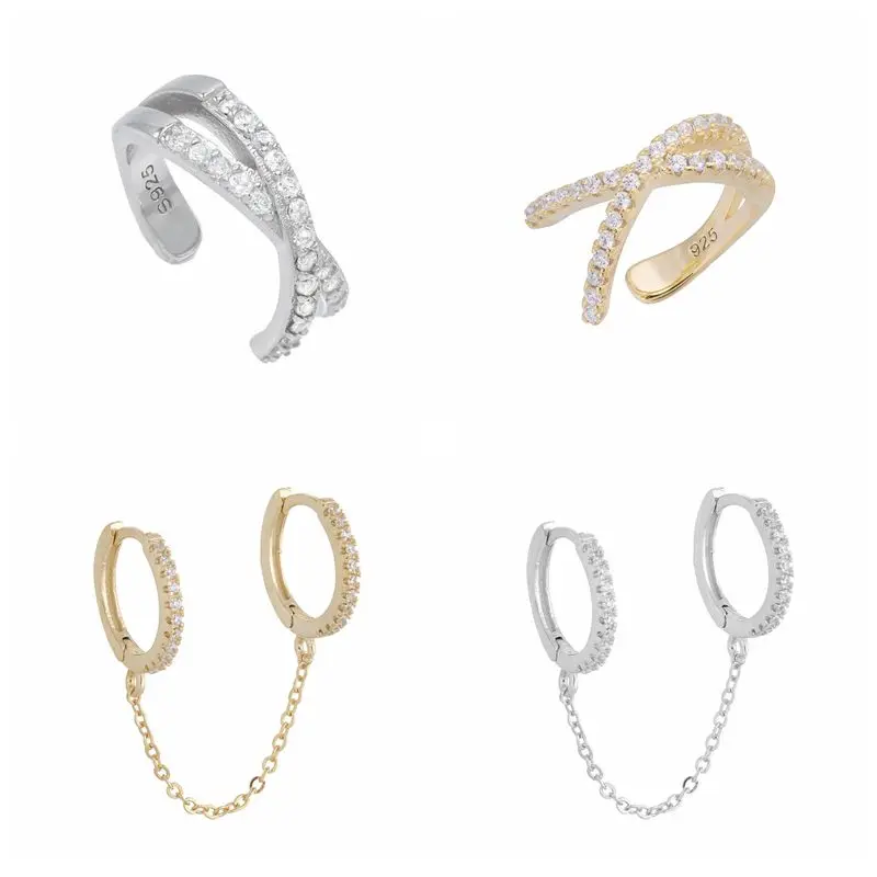 1 шт., 925 пробы, серебряные серьги-гвоздики, кольца для женщин, девушек, вечерние, подарок, подвески, серьги, предотвращают аллергию, Женские Ювелирные изделия A30