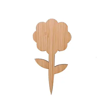 

Plant Labels With 1 Marker Pen Together Eco-friendly More-type Wooden Sign Tags For Garden Markers Decorative Garden Tags
