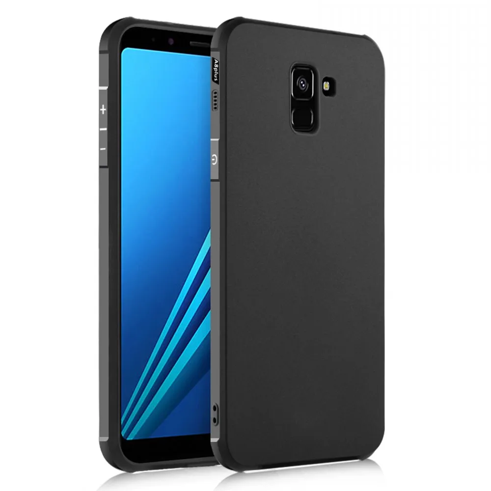 Phone Case for Samsung Galaxy A8 2018 Anti knock 3D Dragon Soft Silicon back cover for 2