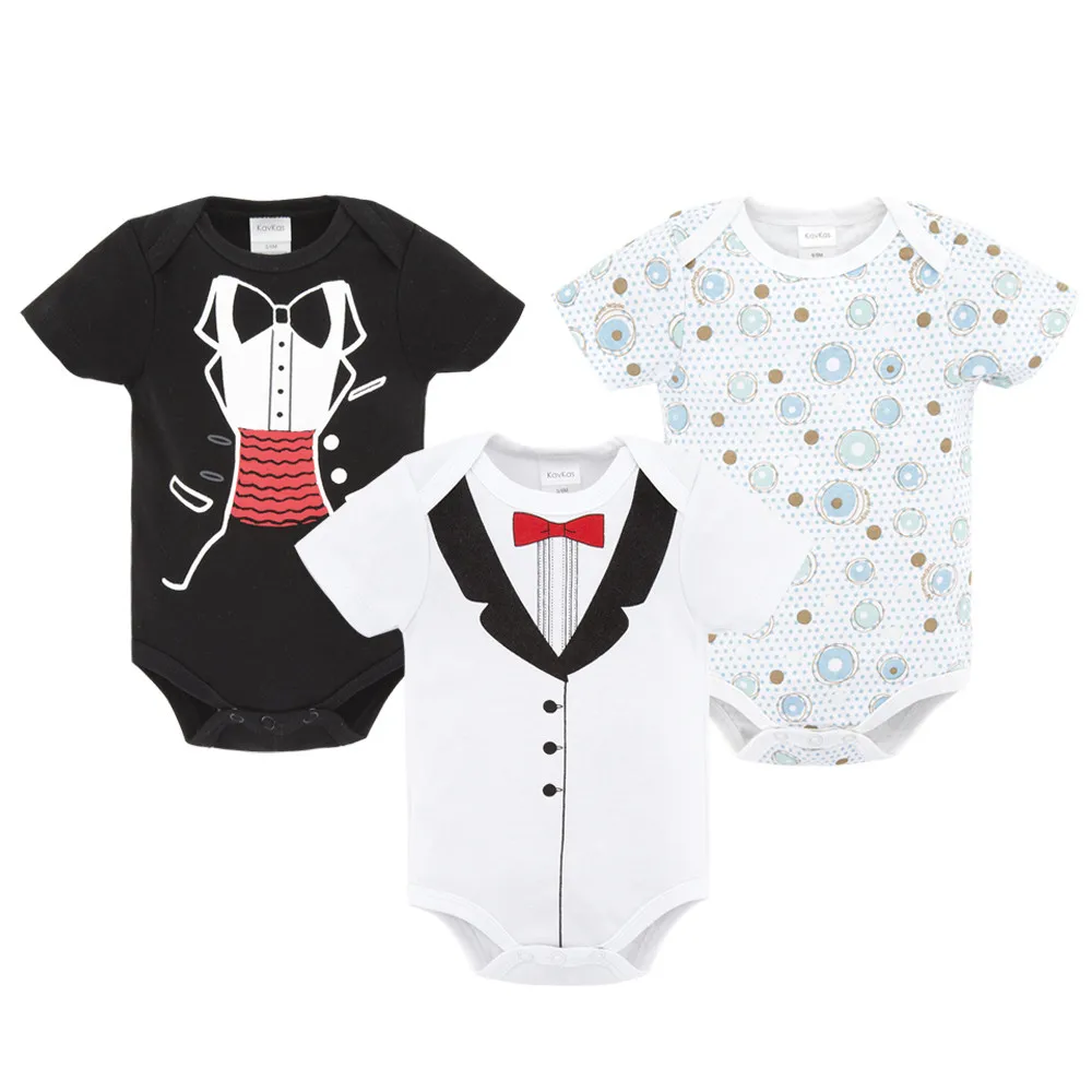 Kavkas/Новинка, боди для маленьких девочек, Roupas Bebe De, 6 шт., 3 предмета, хлопок, одежда для маленьких мальчиков и девочек, боди для новорожденных, одежда для детей 0-3 месяцев - Цвет: HY2119