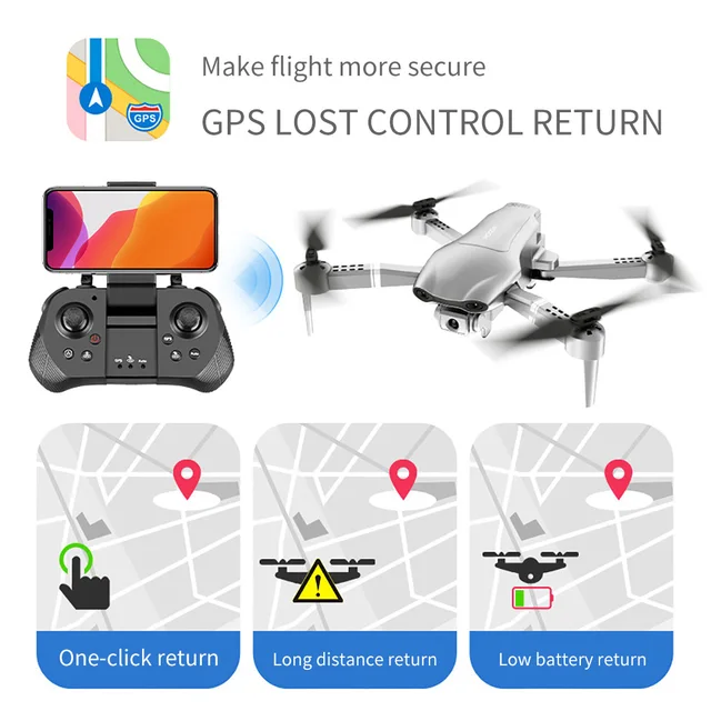 4DRC F3 drone GPS 4K 5G WiFi live video FPV 4K/1080P HD Wide Angle Camera Foldable Altitude Hold Durable RC Drone 3