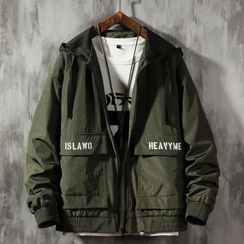 

Bomber Military Jacket Men Hiking Softshell Streetwear Men Jacket Waterproof Warm Fashion Chamarras Hombre Overcoat JJ60JK