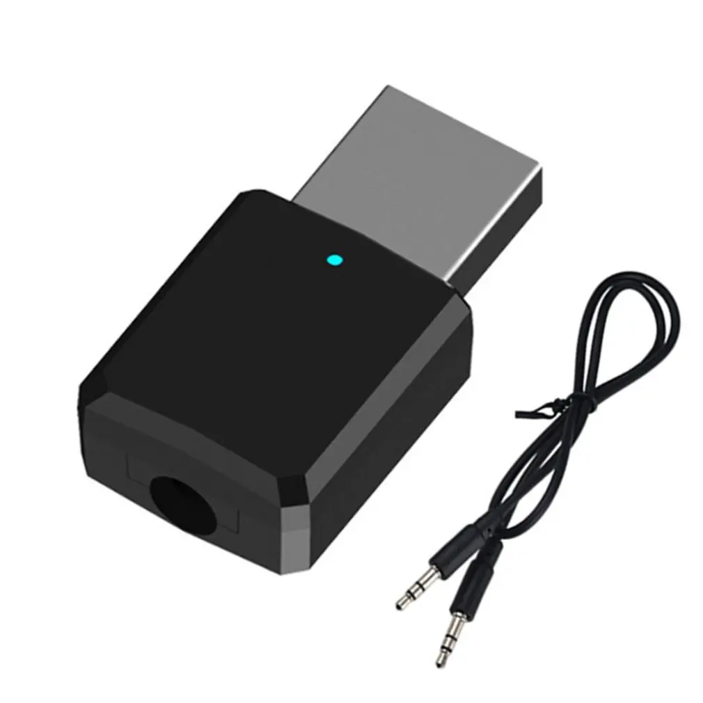 Bluetooth 5,0 передатчик приемник Мини 3,5 мм беспроводной AUX Стерео Bluetooth адаптер для автомобиля аудио Bluetooth передатчик для телевизора