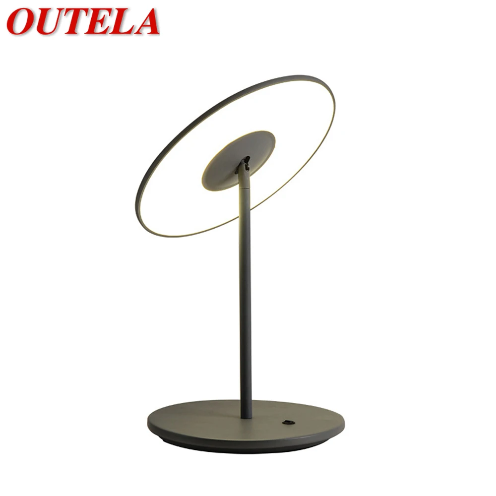 

OUTELA Modern Table Lamp Simple Creative Design Desk Light Home LED Decorative For Foyer Living Room Office Bedside