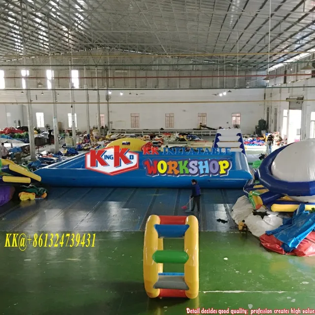 Water Inflatable Amusement Park Pool, Cheap Kids Home Garden Inflatable Pool 5
