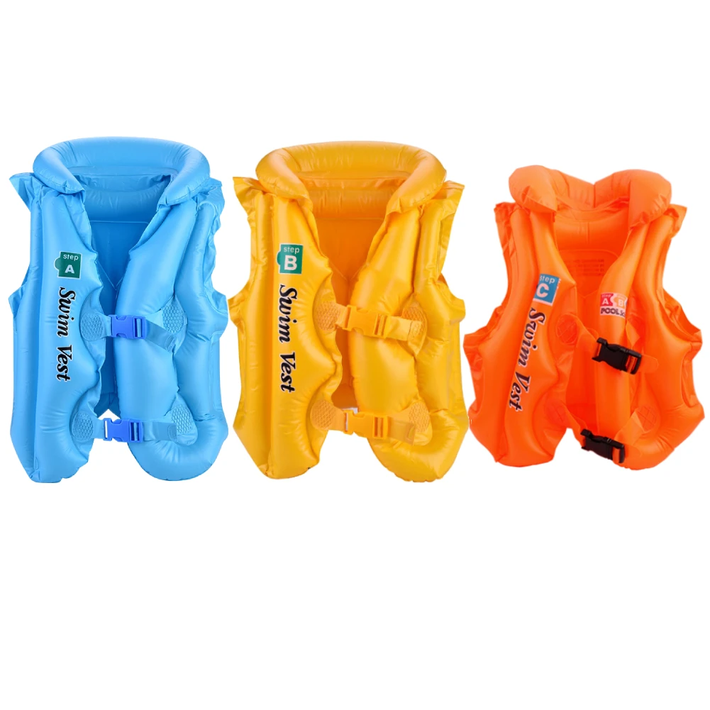 Life Jacket Children Inflatable Swimming Buoyancy Safety Jackets Boating Drifting Lifesaving Vest Life Waistcoat