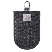 Ключ без ключа автомобиля Sig-nal блокатор мешок, Faraday мешок для ключей автомобиля Харрис Твид поверхность RFID сигнал блокирующая сумка Фарадея клетка