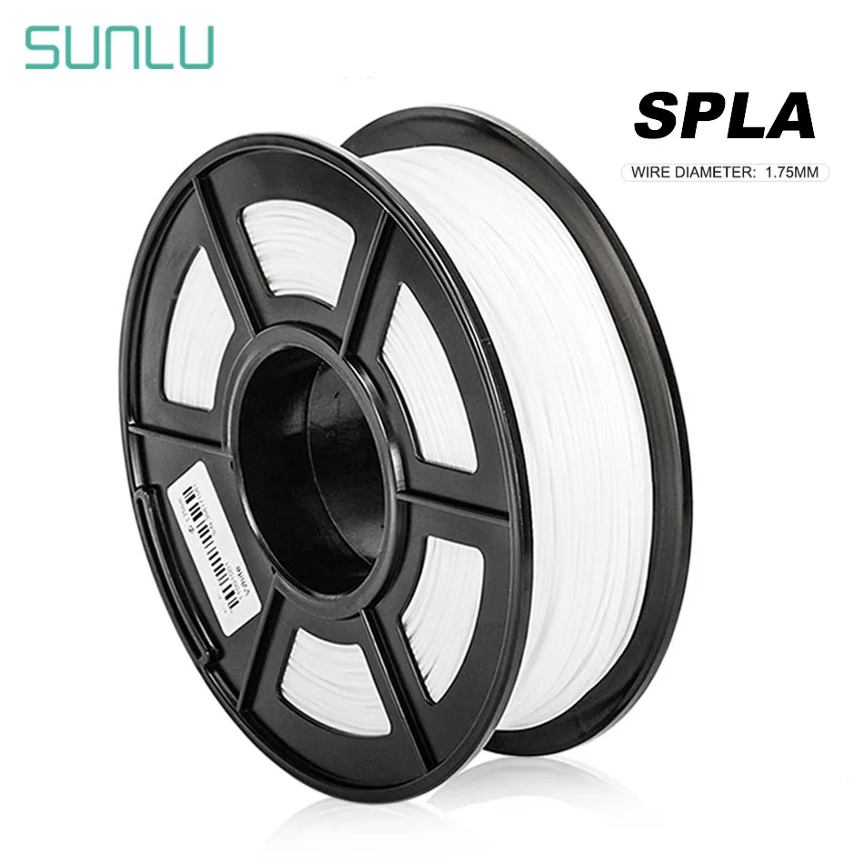

SUNLU 1.75MM 3D Filmament 1kg S PLA 3D Printer Filamentl New Arrival SPLA 3D Printing Materials