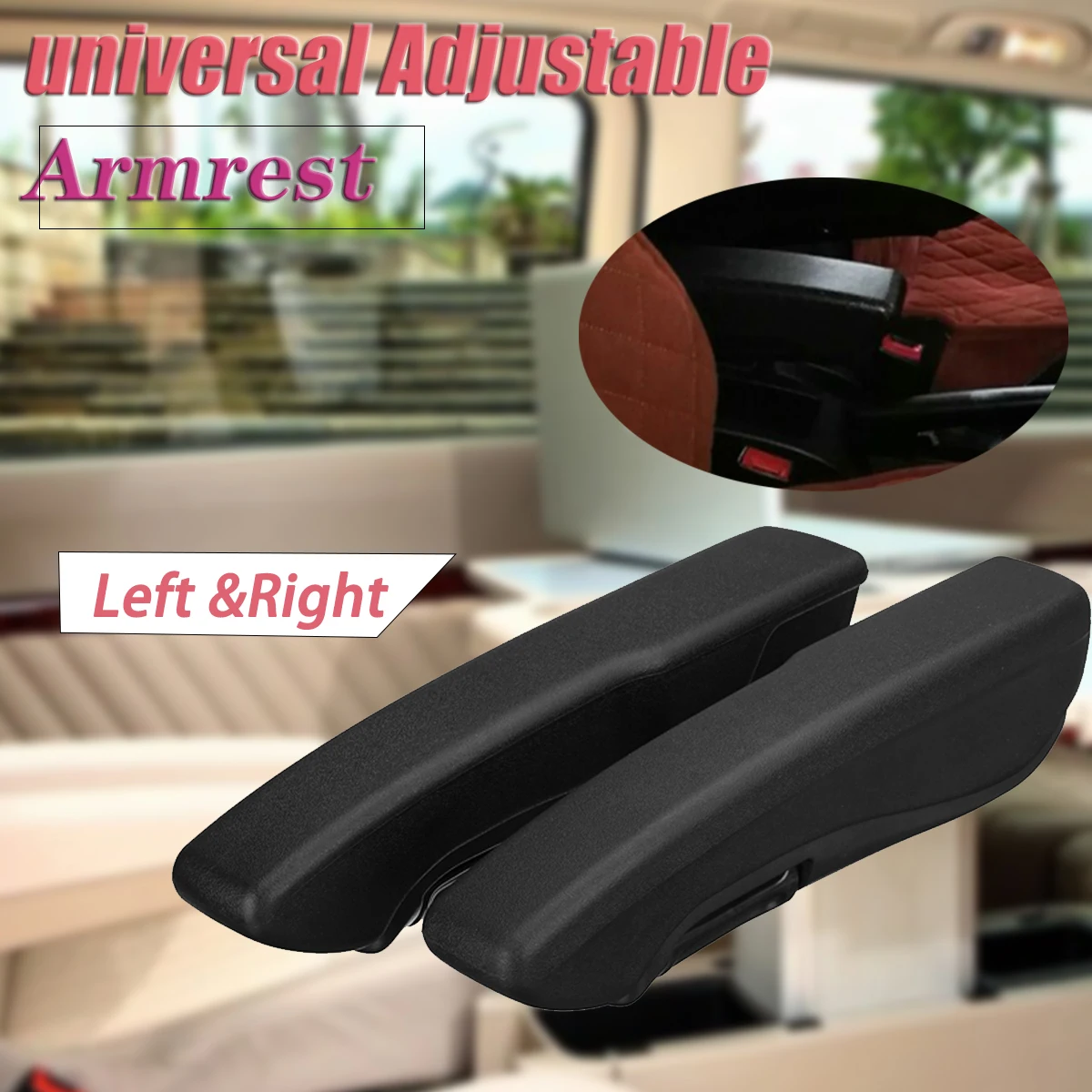 

Universal Left Right Adjustable Armrests For Truck Driver Seats Engineering Van Engineering Seat