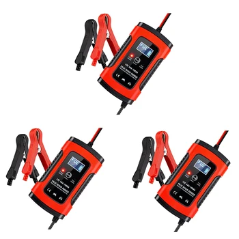 

Car Battery Charger, Battery Charger & Maintainer, 6A 12V Fully Automatic Battery Charger with LCD Sn, Used To Charge, Maint