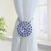 1Pcs Spring Curtain Buckle Peacock Flowers Design Magnetic Curtain Clip Hanging Curtain Holders Accessories Home Decoration ► Photo 3/6