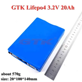 

GTK high discharge 3.2V 20Ah Lifepo4 battery for electric Motorcycles, electric bicycles and diy lithium battery pack.