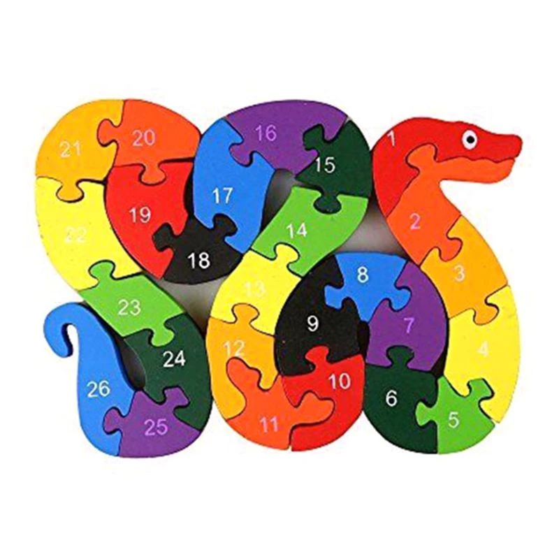 snake alphabet puzzle