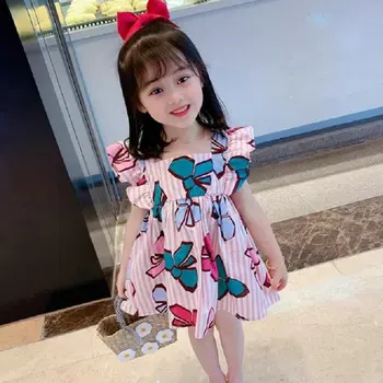 

Mihkalev Toddler Baby Girl 2020 Summer Tutu Dress For Kids Cartoon Birthday Dance Dresses Children Clothing Costume