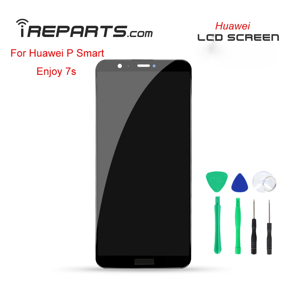 

IREPARTS Screen LCD for Huawei P Smart Display Digitizer Assembly Replacement for Huawei Enjoy 7s Touch Pantalla + Free Tools