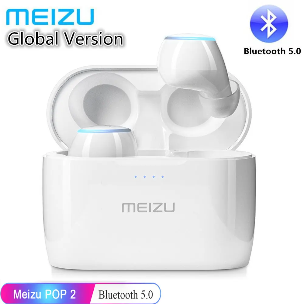 

Global Version Original Meizu POP 2 TW50S Bluetooth 5.0 Earphone Wireless Sports Headset IP5X Waterproof For iPhone Xiaomi Meizu
