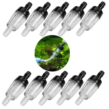 

10 pcs air pump to stop water, one way aquarium air check valves, water check valve, plastic aquarium accessories
