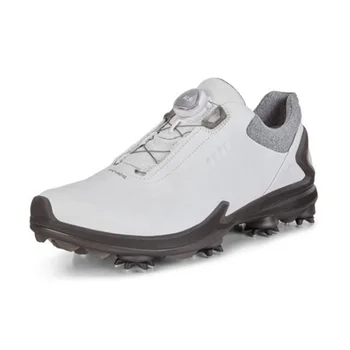 Waterproof Knob Buckle Golf Shoes