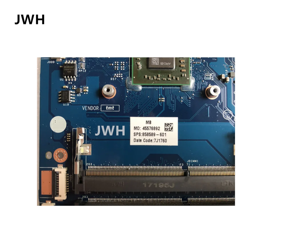 Для hp 255 G5 материнская плата E2-7110 858589-001 858589-501 858589-601 тестирование работы