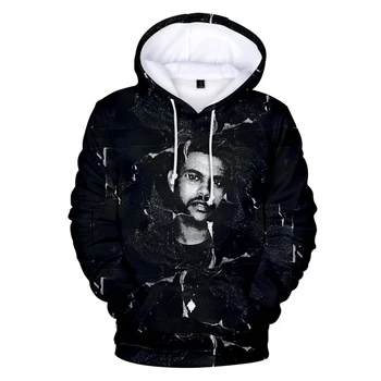 New The Weeknd Hoodies 3D Fashion Sweatshirt, Print Winter Warm Casual Loose Hoodies 4