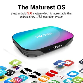 

10pcs/lot HK1 BOX amlogic S905X3 quad core 1000M LAN 4GB RAM 32GB 64GB 128GB ROM 2.4/5ghz dual wifi BT smart android 9.0 tv box