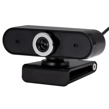 

360 degrees rotatable 2.0 USB Webcam Camera Video Recording Web Camera with Microphone For PC Computer