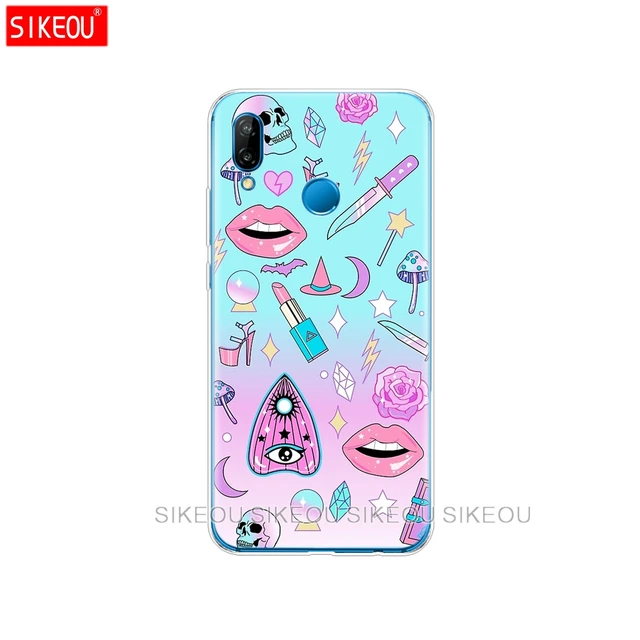 case for huawei P20 LITE case cover for huawei p20 pro case back cover silicon 360 full protective P 20 Lit Coque etui clear cat 33988
