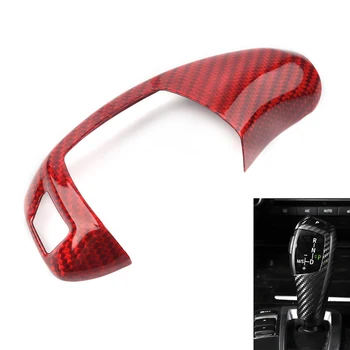 

For BMW 1 2 3 4 5 Series Left Driver Red ABS Trim Gear Shift Knob Cover Panel Decal F20 F21 F23 F24 F31 F32 F34 F01 F10 E70 E71