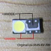 100 Uds. Para reparación de TV LCD LG led luces de tira de luz de fondo con diodo emisor de luz 3535 SMD LED perlas 6V ► Foto 1/5