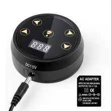 Профессиональный источник питания для тату с ЖК-дисплеем сенсорные кнопки регулировки напряжения два роторных тату-машины для настройки