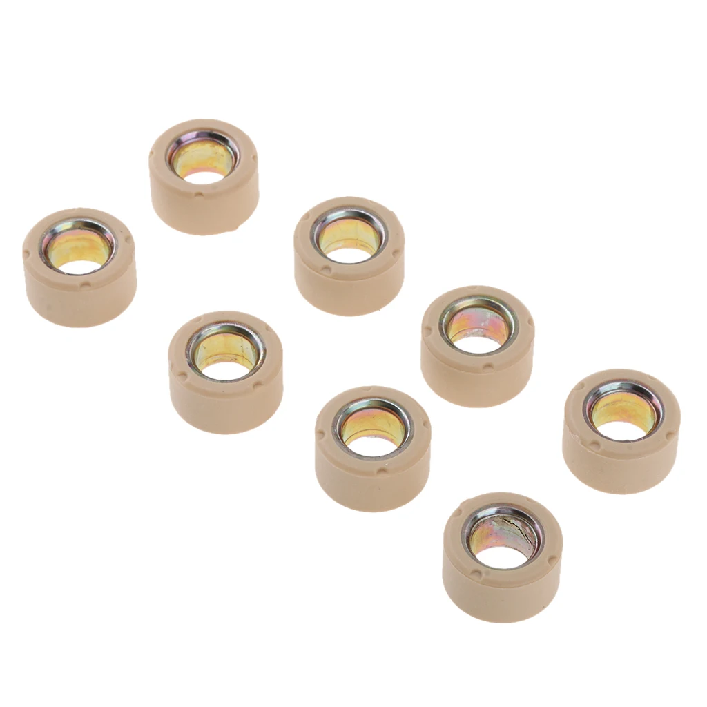 8 Pieces Performance Racing 20x12mm Variator Roller Weights 12.8 gram for Yamaha LH250 YP250