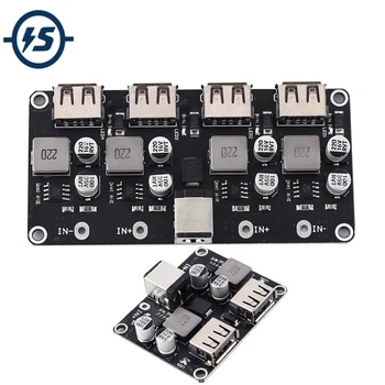

2CH/4CH USB Buck Charger DC-DC Step Down Power Supply Module QC2.0 QC3.0 Module 24W 4-Channel Voltage Converter