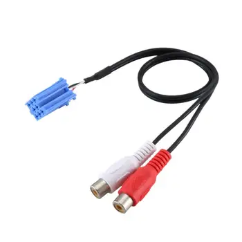 

Auto Mini Iso 8 Pin Rca Cable Adapter For Bla-Punkt Cd Changer Car Audio Cable Adapter Audio Line
