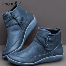 Женские ботильоны из искусственной кожи в винтажном стиле; женская короткая плюшевая зимняя женская обувь с перекрестными ремешками; женская обувь на плоской подошве; botas mujer